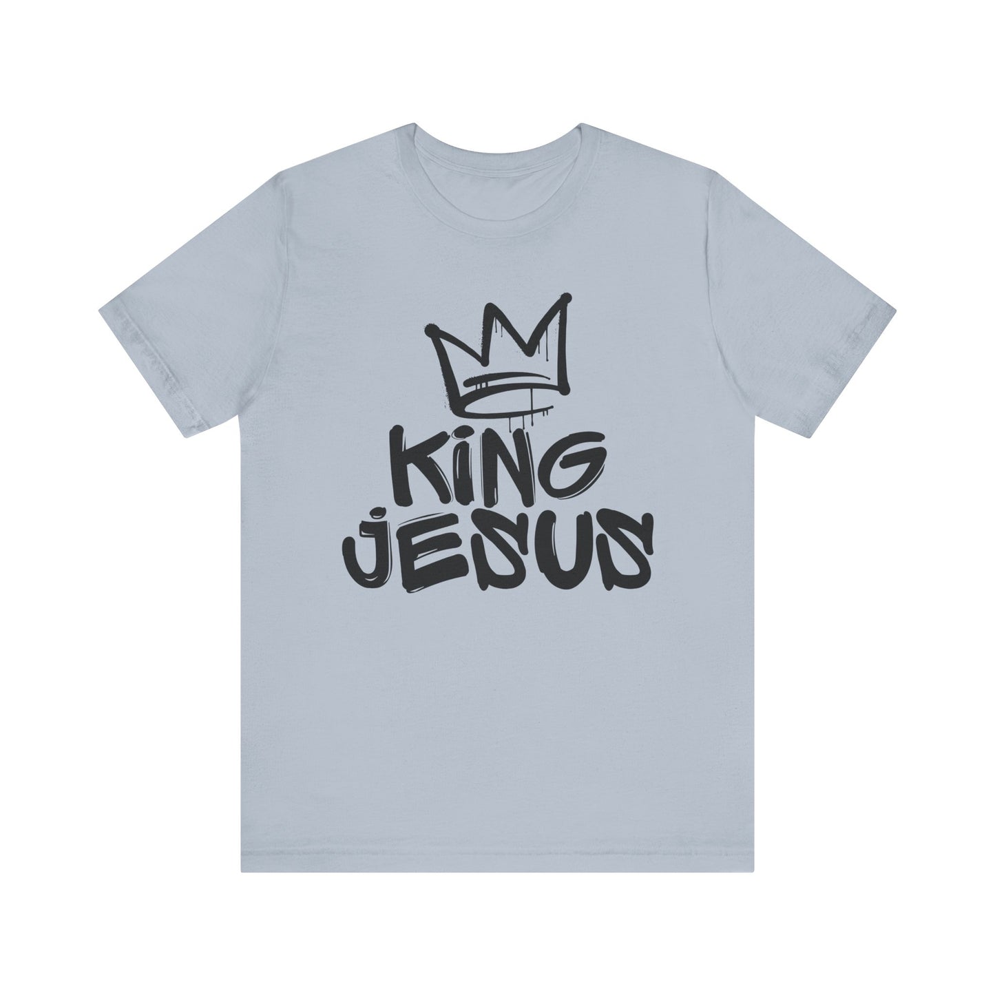 King Jesus Crown, Black, T-Shirt