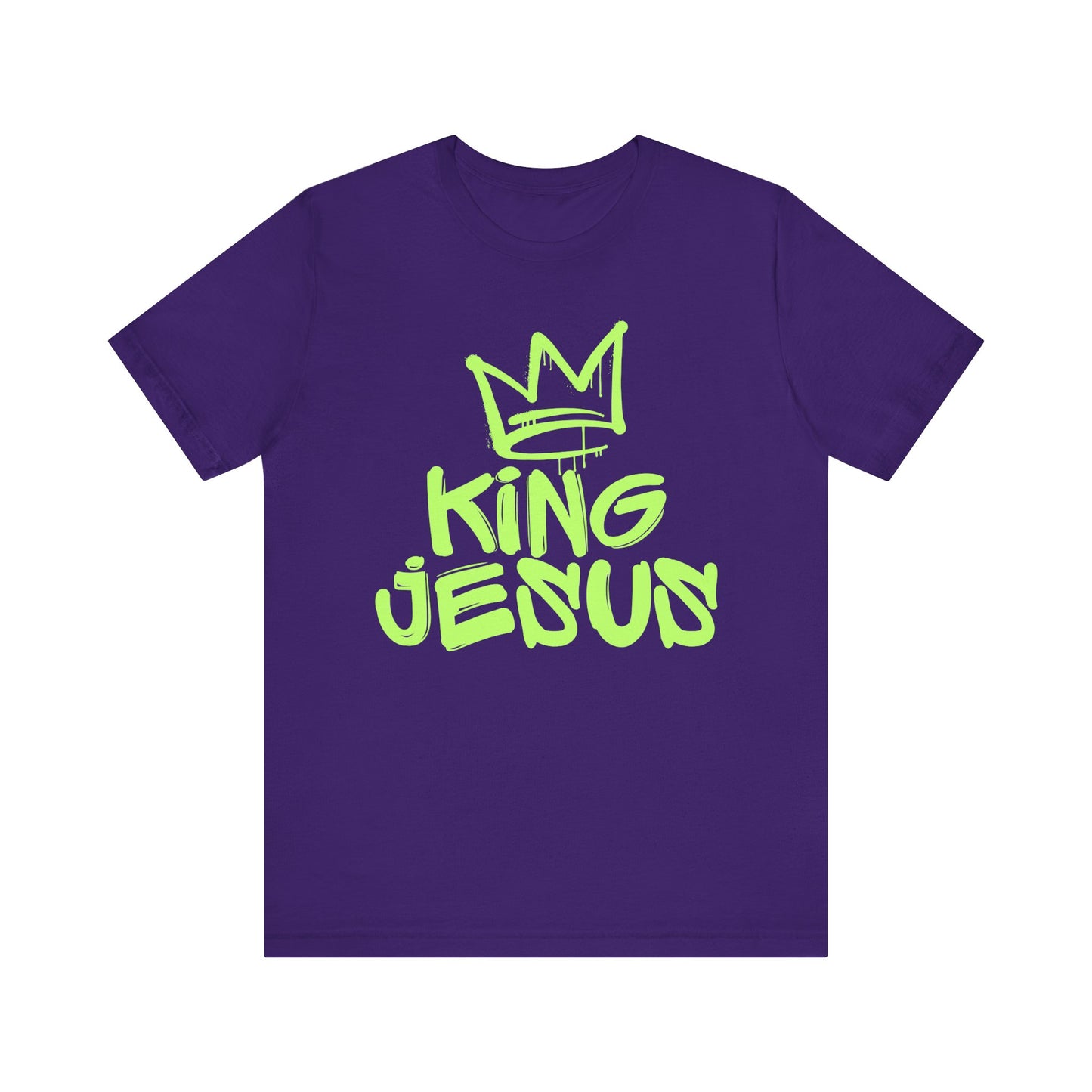 King Jesus Crown, Green, T-Shirt