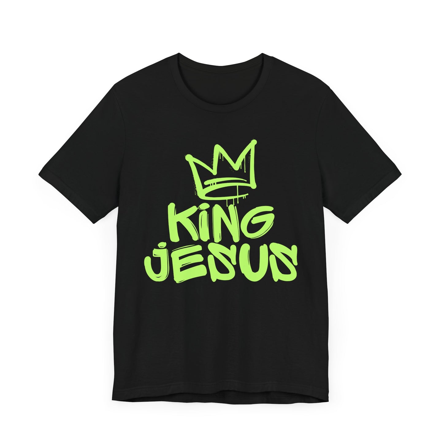 King Jesus Crown, Green, T-Shirt