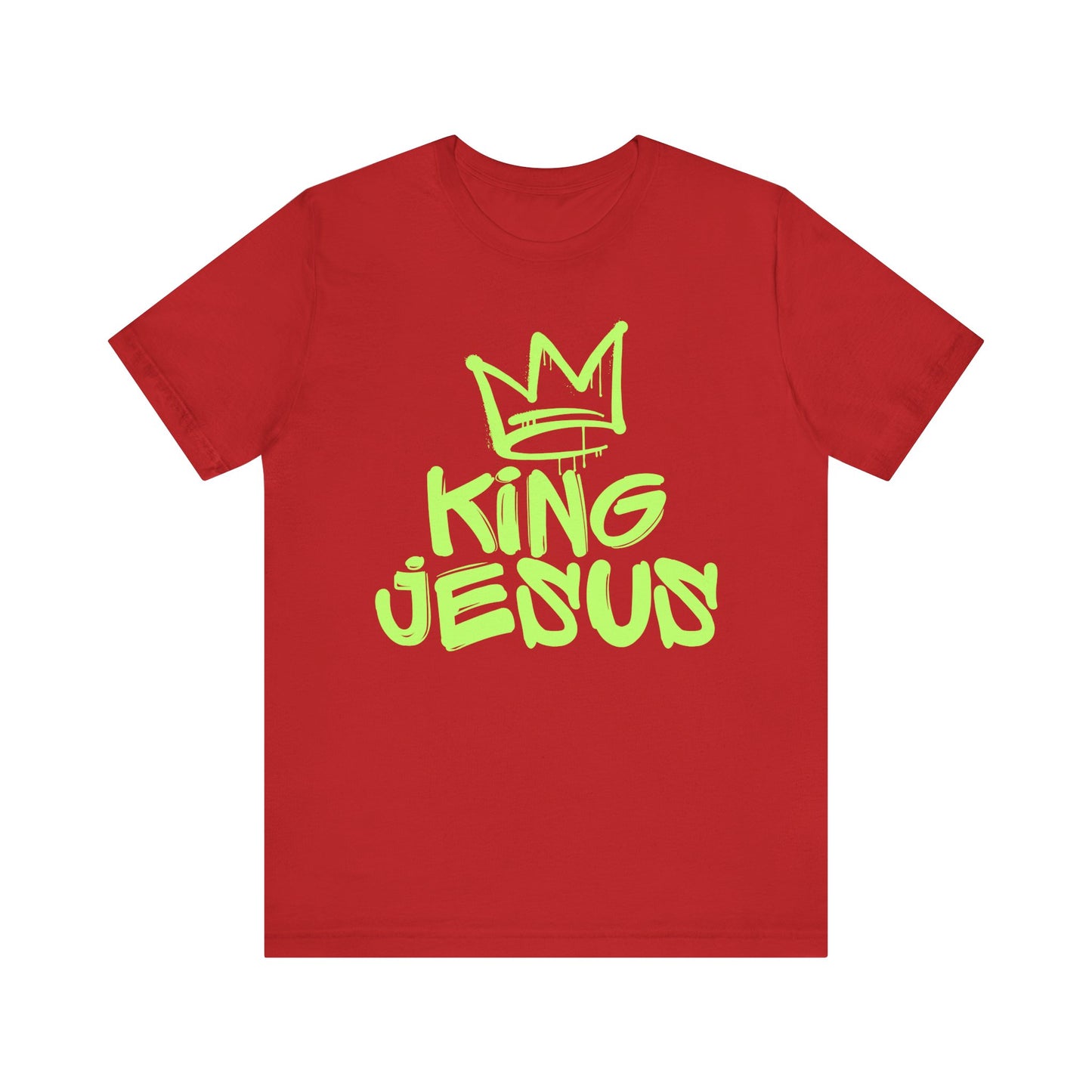 King Jesus Crown, Green, T-Shirt