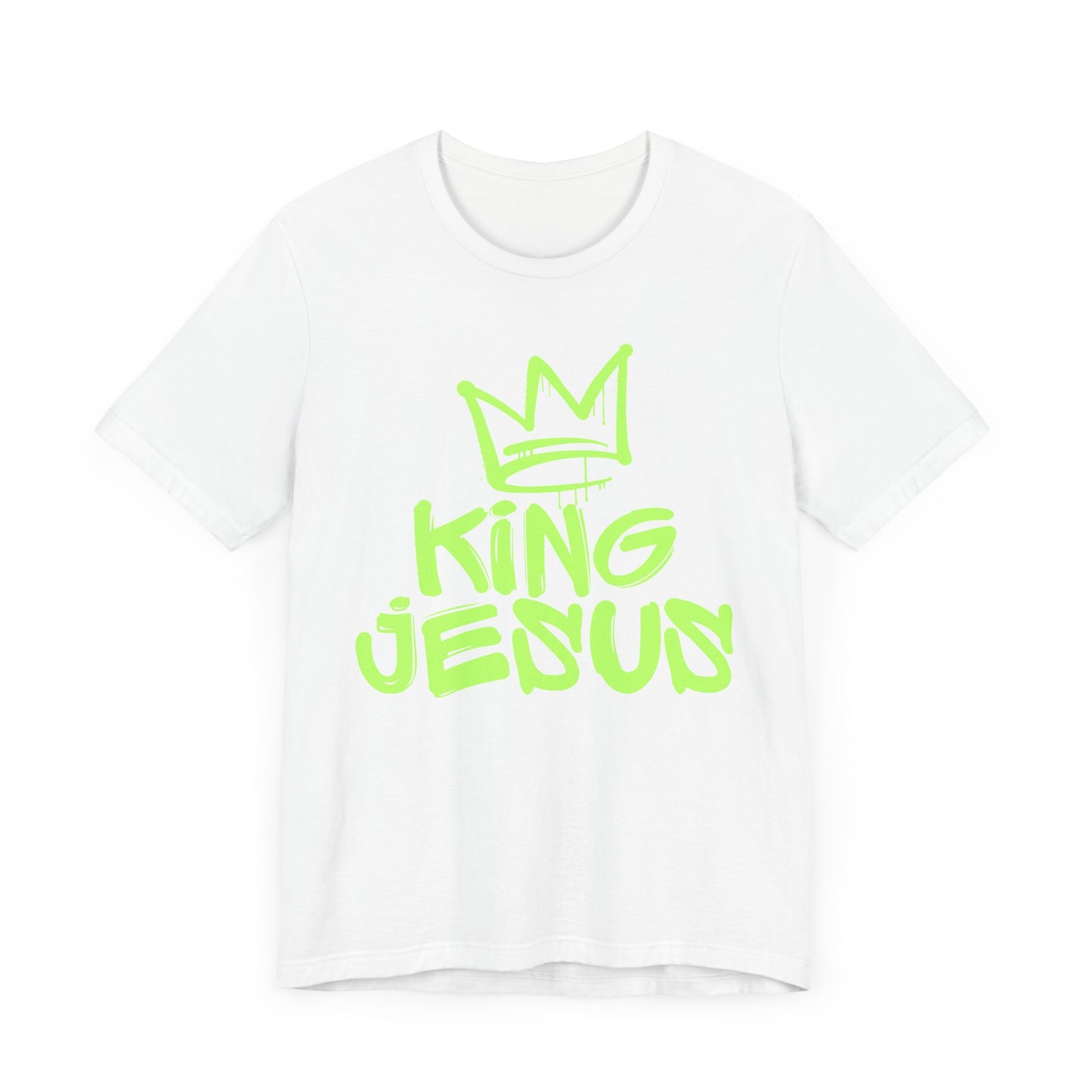 King Jesus Crown, Green, T-Shirt