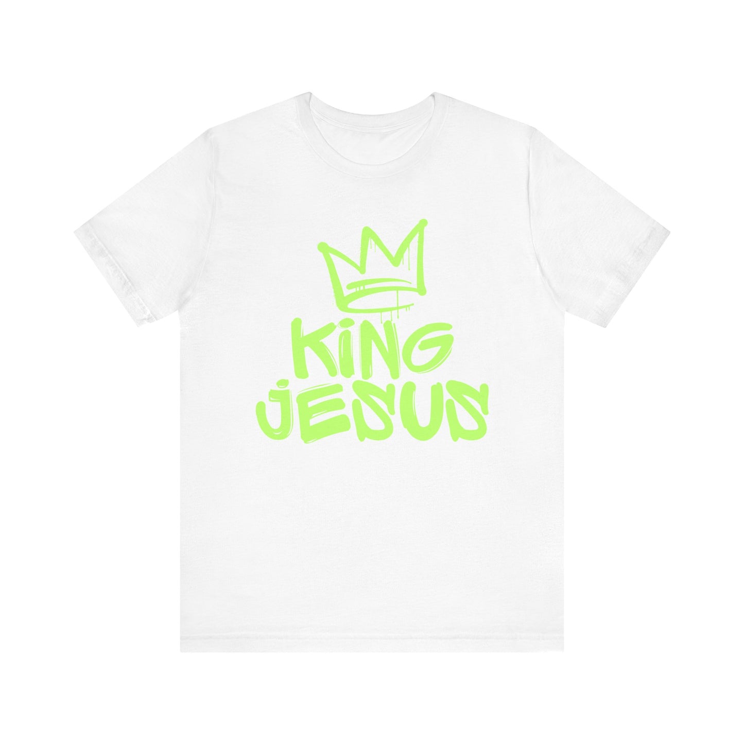 King Jesus Crown, Green, T-Shirt