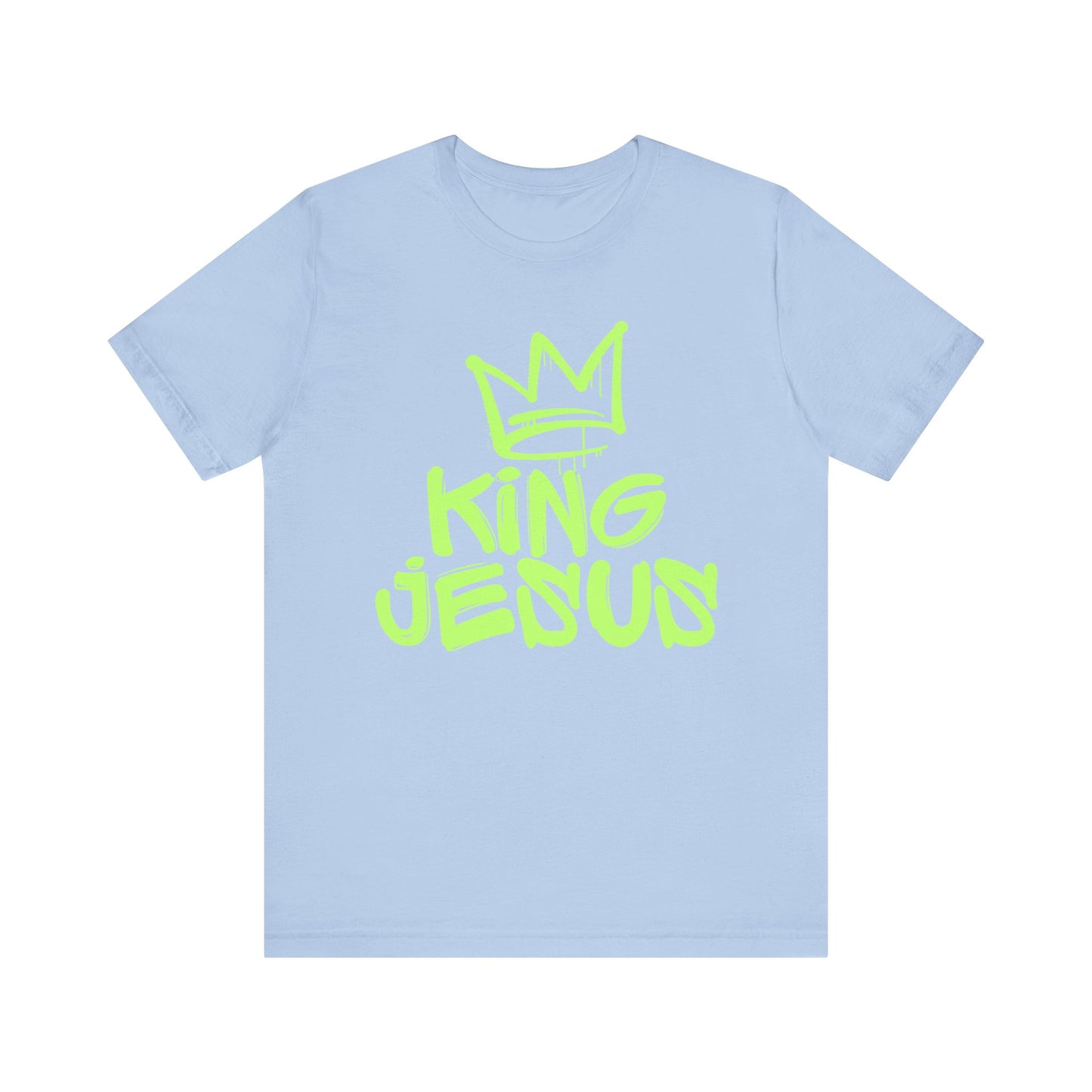 King Jesus Crown, Green, T-Shirt