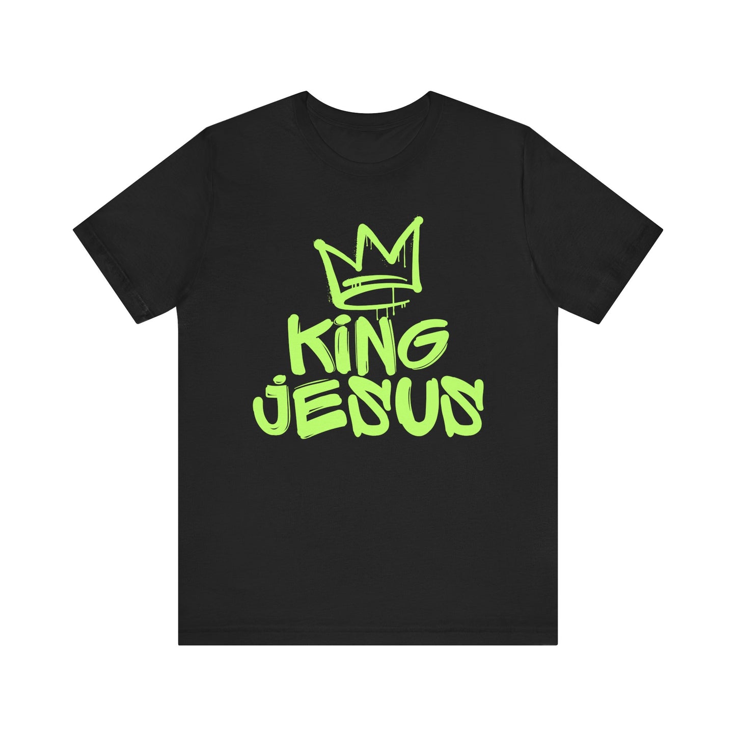 King Jesus Crown, Green, T-Shirt