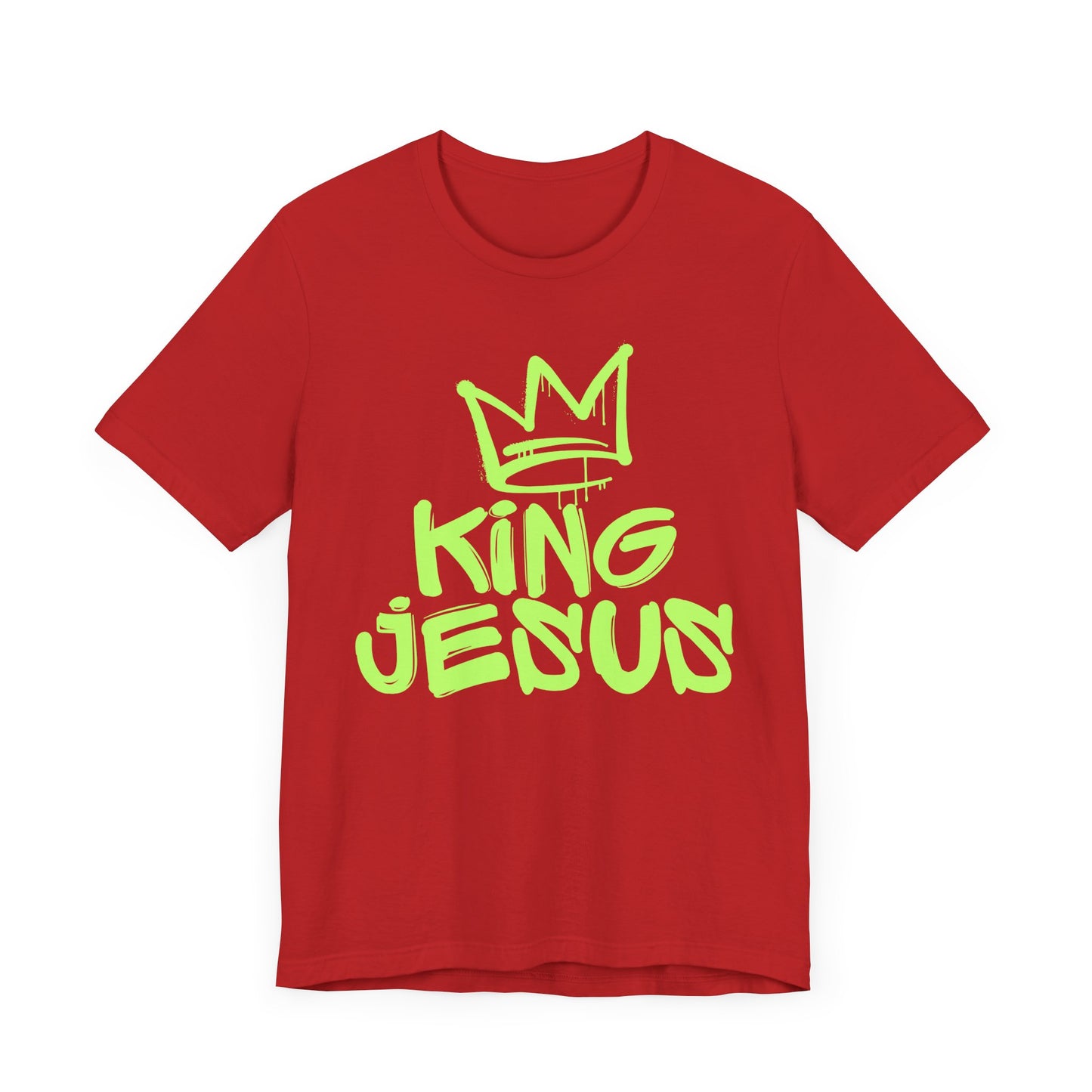 King Jesus Crown, Green, T-Shirt