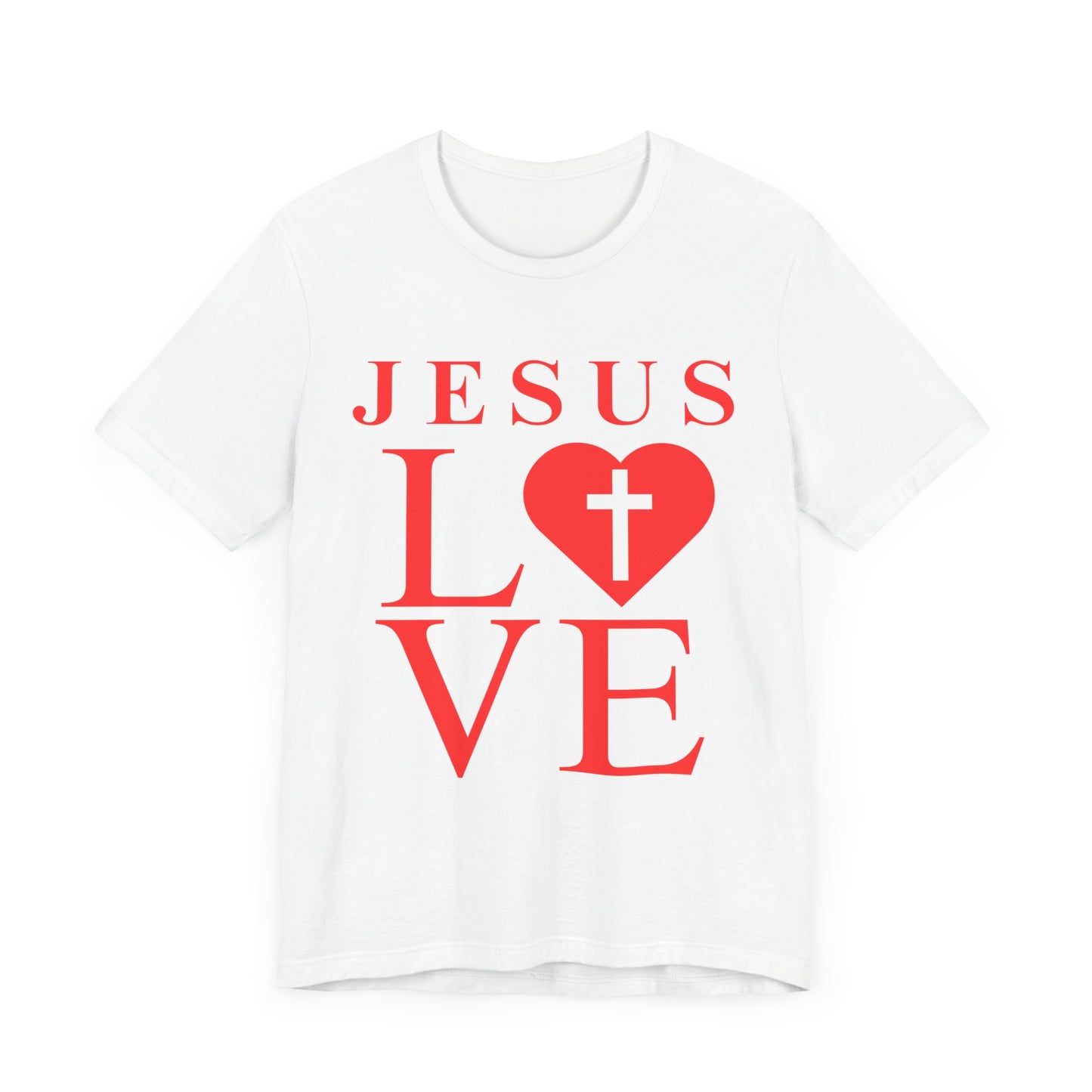 Jesus Love Heart T-Shirt